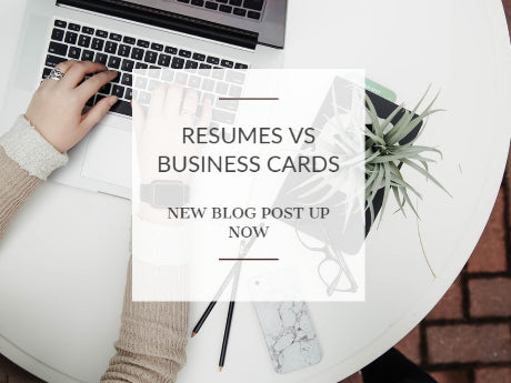Resumes Vs Business Cards