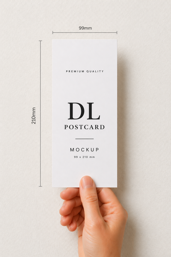 DL Postcards - 99mm x 210mm
