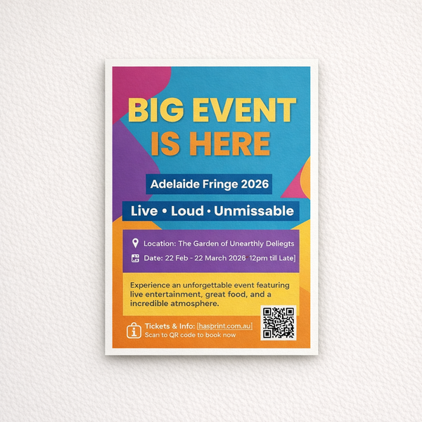 A3 Poster Printing Adelaide