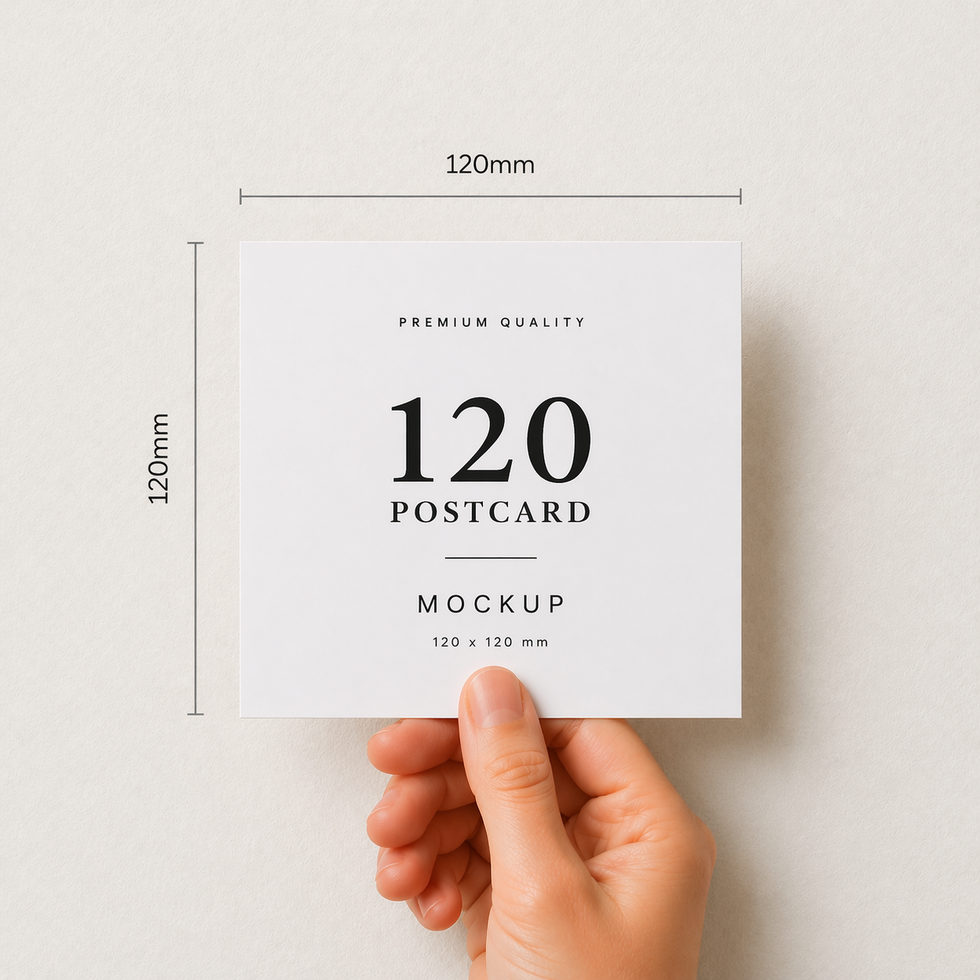 Square Postcard Printing Adelaide | 350gsm Card | Satin or Matte – Hash ...