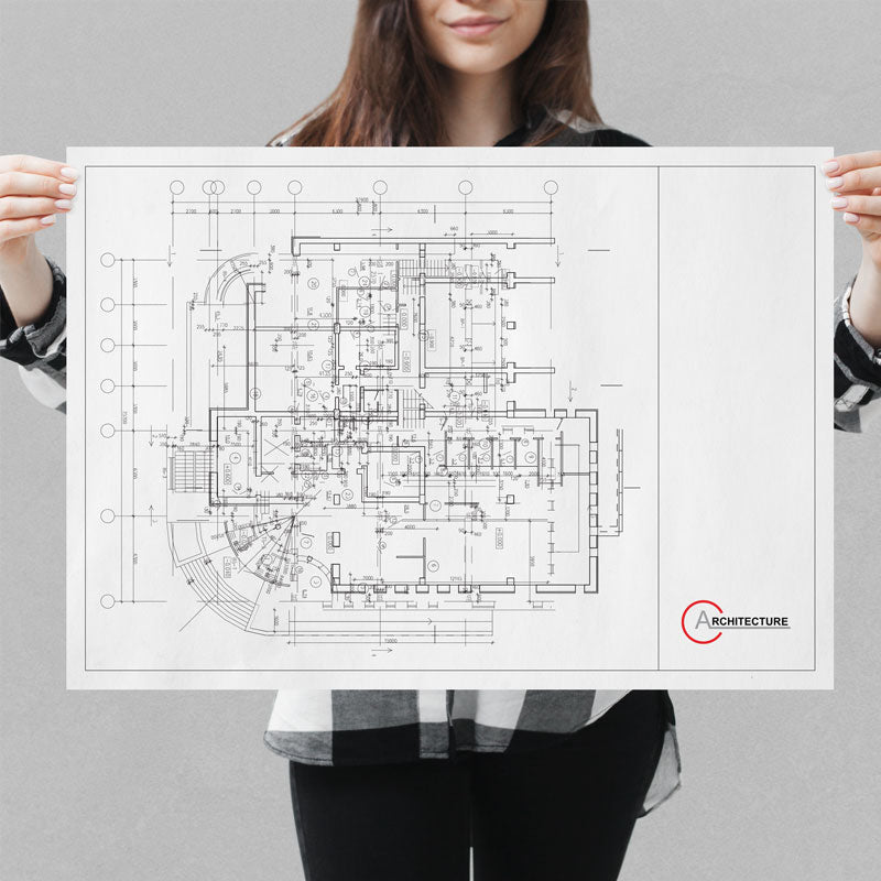 Plan Printing for Architectural, Engineering & Fashion Drawings – Hash ...